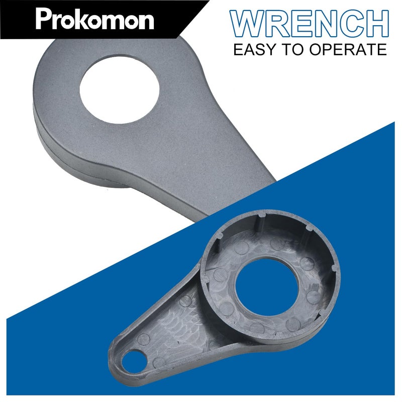 Prokomon 3 Liters Transmission Fluid Pump Oil Filling Filler System Fluid Transfer Pump Tool with 8 ATF Adapters - Image 5